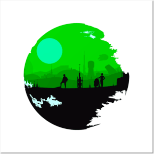 Green Planet Posters and Art